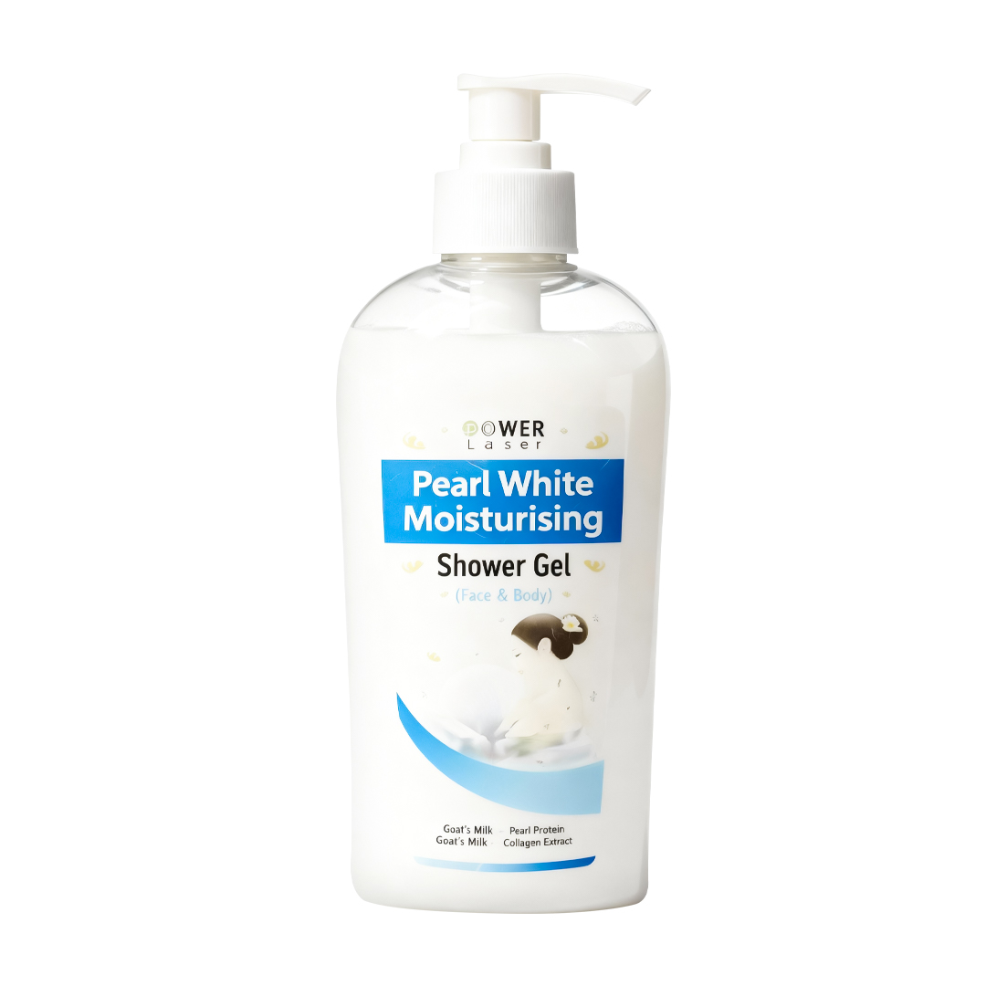 Power Laser Pearl White Moisturising Shower Gel